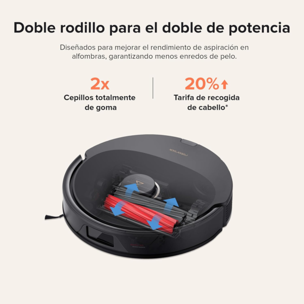 Roborock Q8 MAX+ HyperForce®: Innovación en limpieza automática - Imagen 6