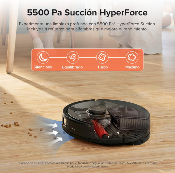 Roborock Q8 MAX+ HyperForce®: Innovación en limpieza automática - Imagen 7